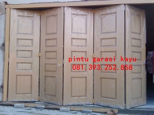 112 pintu kayu minimalis garasi keren nn